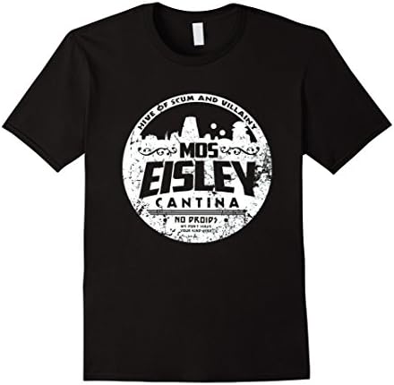 Men's Hive of scum anvillainy mos eisley shirt  3XL Black