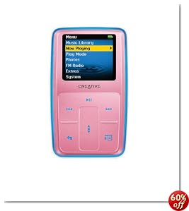 Creative Zen Micro Photo 8 GB MP3 Player (Pink)
