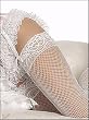 Fishnet Thigh-High Stocking.