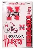 Nebraska Cornhuskers Window Clings Sheet