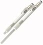 Commando Diamond Knife, Fishhook and Utility Sharpener with Retractable Medium Grit Diamond Stone in Attractive Clear Anodized Handle for Fishing, Hunting, Home or Industrial Applications