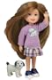 TY Li'l Ones Preppy Paige - with White and Grey Dog in Box