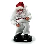 Boston Red Sox New Animated Dancing Santa Claus