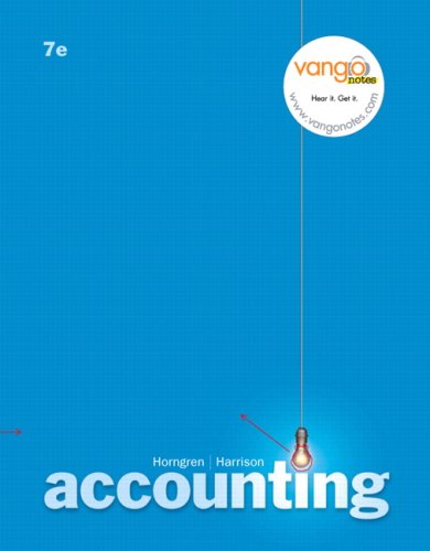 Accounting (7th Edition)