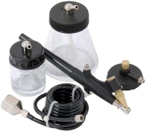 Powercat Airbrush® Basic Spray Gun Set Single-action 22cc Siphon-feed Airbrush Set - 0.8mm Nozzle