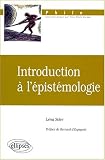 Revue Ellipses Marketing  / Introduction à l'épistémologie