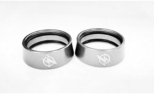 Aluminium Anodized Locking Retaining Ring for Headtude Handlebar of Folding Bicycle Bike Silver