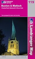 Buxton and Matlock, Bakewell and Dove Dale (Landranger Maps) (OS Landranger Map)