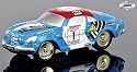 Schuco - SCHU05038 - V&eacute;hicule Miniature - Renault Alpine N&deg;1 - Tour de Corse 1973 - Edition Limit&eacute;e - Piccolo