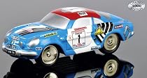 Schuco - SCHU05038 - Véhicule Miniature - Renault Alpine N°1 - Tour de Corse 1973 - Edition Limitée - Piccolo
