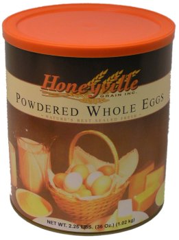 Powdered Whole Eggs - 2.25 Pound Can