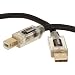AmazonBasics abgeschirmtes USB 2.0-Kabel A-Stecker auf B-Stecker, mit beleuchteten Steckern (1,8 Meter)