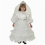 Sporting Goods : Deluxe Fancy White Bride Dress - Large 12-14
