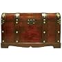 AR Home D�cor Traditional Subwoofer Trunk with Brass Accents