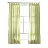 Review Weavetex  / Casual Home Tab-Top Window Pair - Sea Isle (84x63