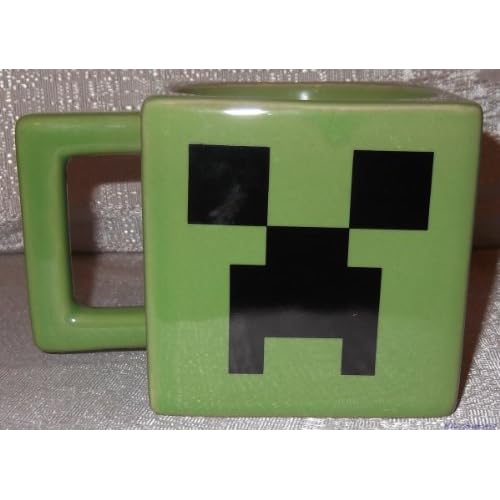 Minecraft CREEPER FACE Ceramic Coffee MUG Kitchen & Dining