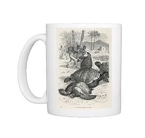 Hunting Green Turtles Photo Mugs