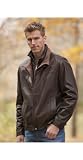 Men's Andrew Marc Deer Stalker Leather Jacket