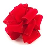 Offray Velvety Wired Edge Ribbon, 2 1/2