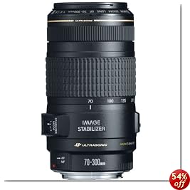Canon EF 70-300mm f/4-5.6 IS USM Lens for Canon EOS SLR Cameras