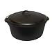 Cajun Cookware Seasoned Cast Iron Dutch Oven 9 Qt.