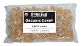 Pure Fun Certified Organic Bulk Honey Lemon Fruit Rocks, 48-Ounce Unit