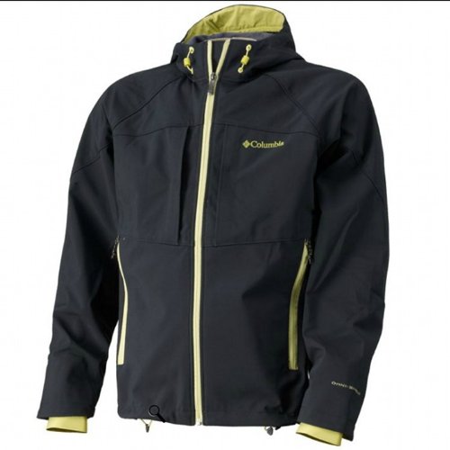 Columbia Mens Ice Wave Jacket Black/Yellow