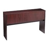 HON Products - HON - 10500 Series Stack-On Storage Unit, 60w x 14-5/8d x 37-1/8h, Mahogany - Sold As 1 Each - Durable abrasion- and stain- resistant laminate. - Enclosed storage behind self-closing, adjustable hinged doors. - Straight edges for a streamlined look.