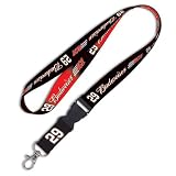 NASCAR KEVIN HARVICK OFFICIAL LOGO LANYARD KEYCHAIN