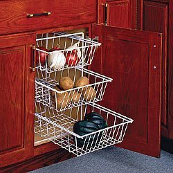 Vegetable Bin - Slide Out (White) (19-3/4