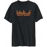 T-Shirt Mens Black  Math Rock - equalizer  Music