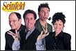 Seinfeld Cast New Poster Framed