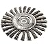Lincoln Electric KH307 Knotted Wire Wheel Brush, 9000 rpm, 6" Diameter x 1/2" Face Width, 5/8" x 1/2" Arbor (Pack of 1)
