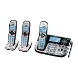 Uniden DECT2185-3 DECT 6.0 Digital Cordless Phone with Digital Answering System and Two Extra Handsets