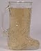 Clear Glass Boot-Shaped Stein