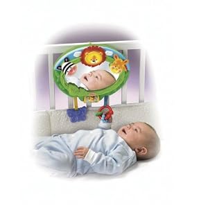 Fisher-Price Rainforest Music and Lights Mirror by Fisher-Price