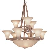 Twelve-Light Chandelier