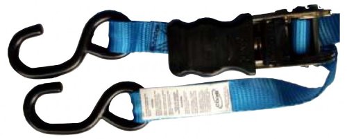 Core Easy Grip Ratchet Tie Down StrapsBlue1" x 6