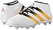 adidas Performance Women's Ace 16.3 Primemesh FG/AG W Soccer Shoe,White/Gold/Shock Pink,8.5 M US