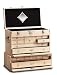Gerstner - Natural Maple 41D/B42B Classic Chest and Base Set w/nickel hardware