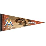 MLB Miami Marlins 12" x 30" Baseball Premium Pennant ()