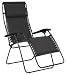 Lafuma RSX Padded Recliner, Black