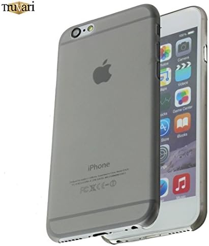 Ultra Thin Slim Sleek Translucent Frosted Matte Apple iPhone 6 Phone Case Wrap Protective Cover Phone Case - Smoke Grey