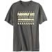T-Shirt Mens Dark Silver 