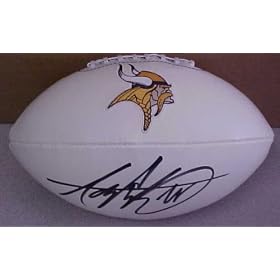 Adrian Peterson Hand Signed Autographed Minnesota Vikings Full Size NFL Football