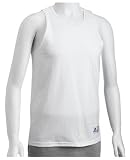  : Russell Athletic Men's Basic Cotton Tank, White, Medium