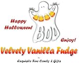 BOO Halloween Velvety Vanilla (White Chocolate) Fudge Box