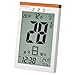 ADESSO(アデッソ) 置き掛け兼用電波デジタル置き時計 日めくり六曜表示 温度・湿度計付き ホワイト 8656