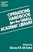 Book Operations Handbook for the Small Academic Library: A Management Handbook (The Greenwood Library Management Collection)