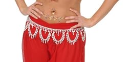 Silver Metal Belt with Loops of Bells